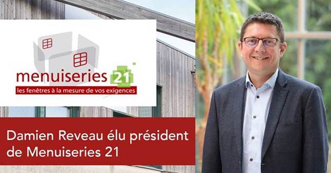 Damien Reveau élu président de Menuiseries 21