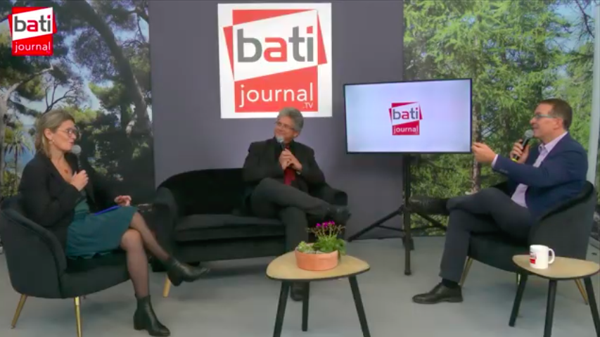 Retours d’expériences : Bâtiment bas carbone –  Bati Journal TV sur Batimat 2022