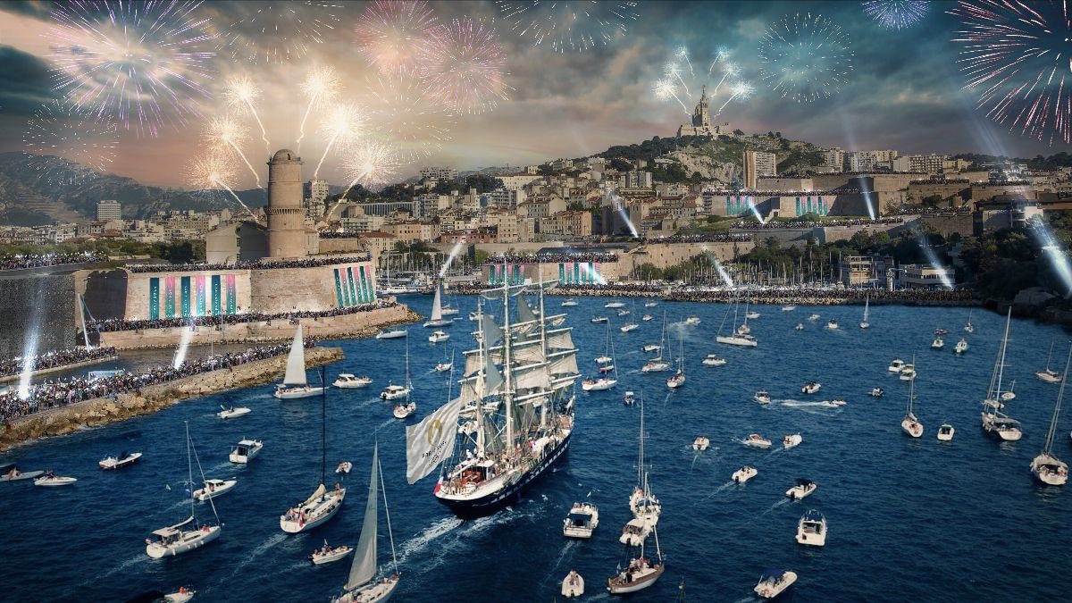 Le Belem, monument historique, transportera la flamme olympique jusqu’à Marseille
