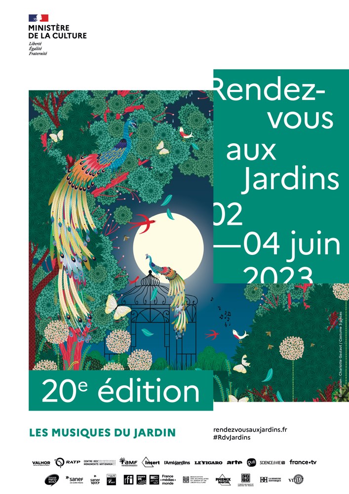 20e édition des Rendez-vous aux jardins : les musiques du jardin