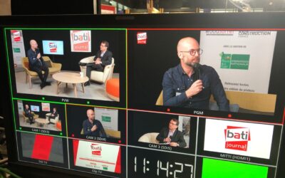 Nouveau plateau TV Bati-Journal au Forum Bois Construction de Lille !
