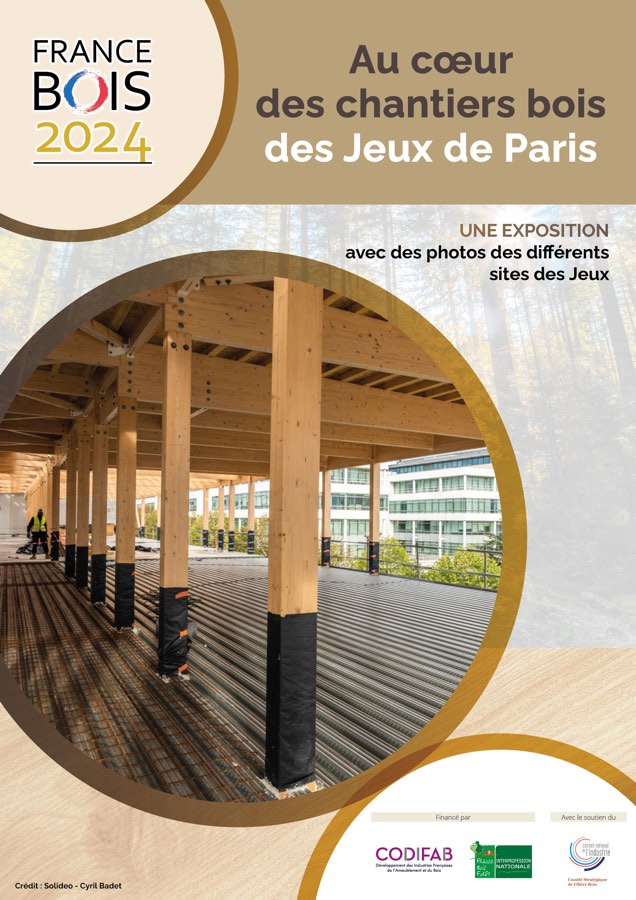 France Bois 2024 expose les chantiers bois des Jeux de Paris au Forum Bois Construction