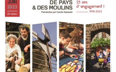 Du 23 au 25 juin : journées du patrimoine de pays et des moulins