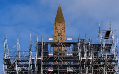 L&rsquo;obélisque retrouve sa pointe
