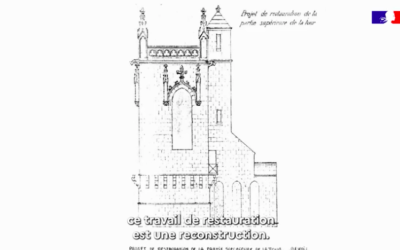 Vidéo sur la restauration du massif occidental de la cathédrale de Nîmes