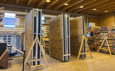 Atex pour un revêtement innovant sur une façade d’immeuble à ossature bois