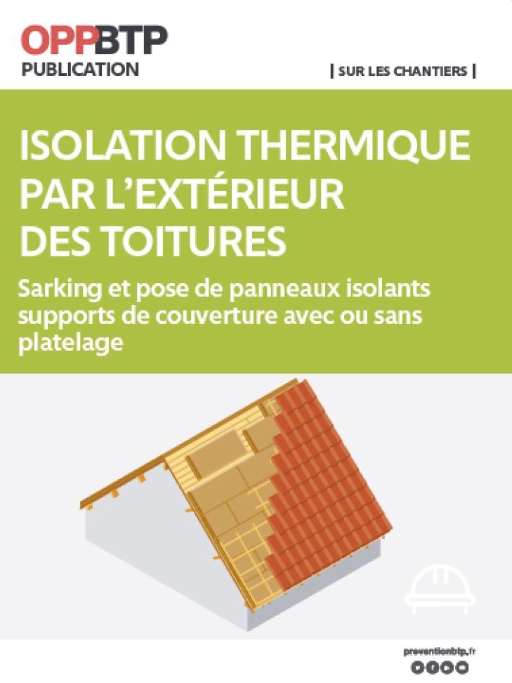 Guide « Isolation thermique par l’extérieur des toitures – Sarking et pose de panneaux isolants supports de couverture avec ou sans platelage »
