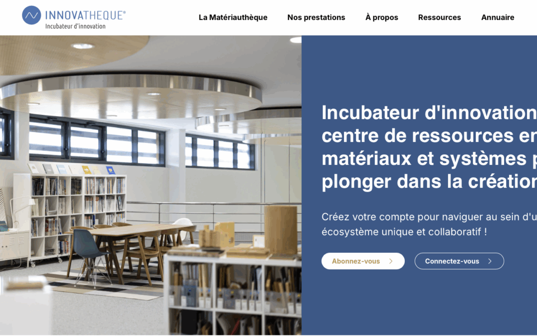 Innovathèque® : une plateforme renouvelée pour accélérer l’innovation matière