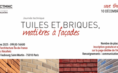 Journée technique Tuiles et Briques, matières à façades