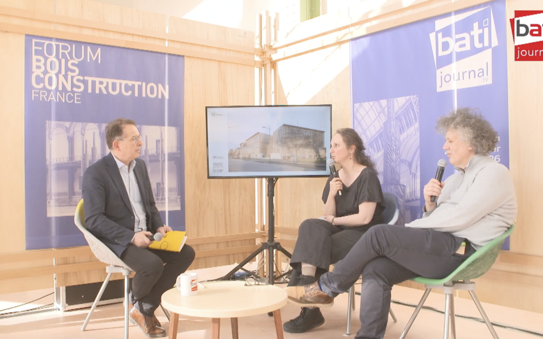 Réemploi du bois : collège Strasbourg Neuhof, construire autrement