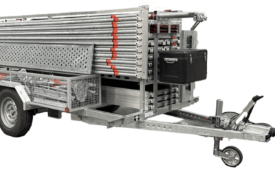 Layher présente une nouvelle remorque