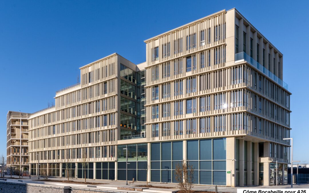 Le campus des Groues à Nanterre, lumineux et feutré
