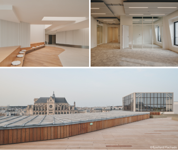 Siège du CNES : une façade restaurée et réinterprétée