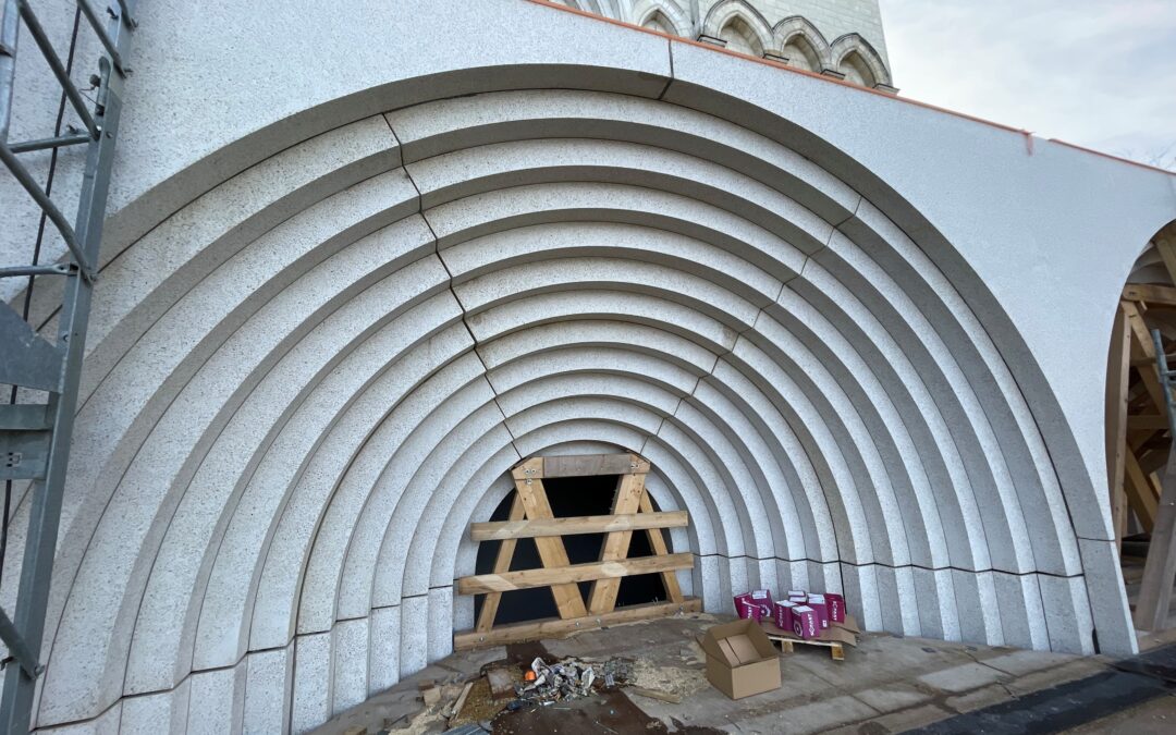 Angers : une nouvelle façade pour Saint-Maurice