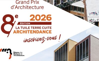 Le 8ème Grand Prix la Tuile Terre Cuite Architendance est lancé