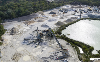 EDYCEM se dote d’une plateforme de valorisation et de granulats